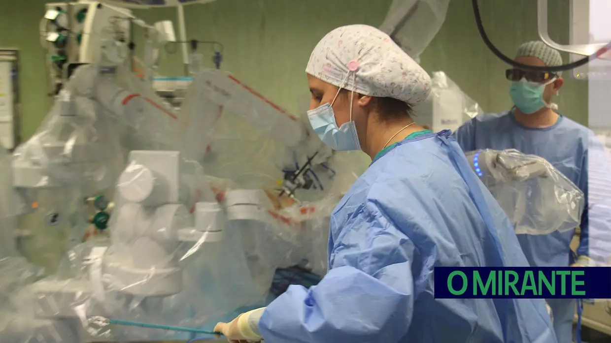 Robot cirúrgico chegou ao Médio Tejo e ganhou a confiança dos doentes