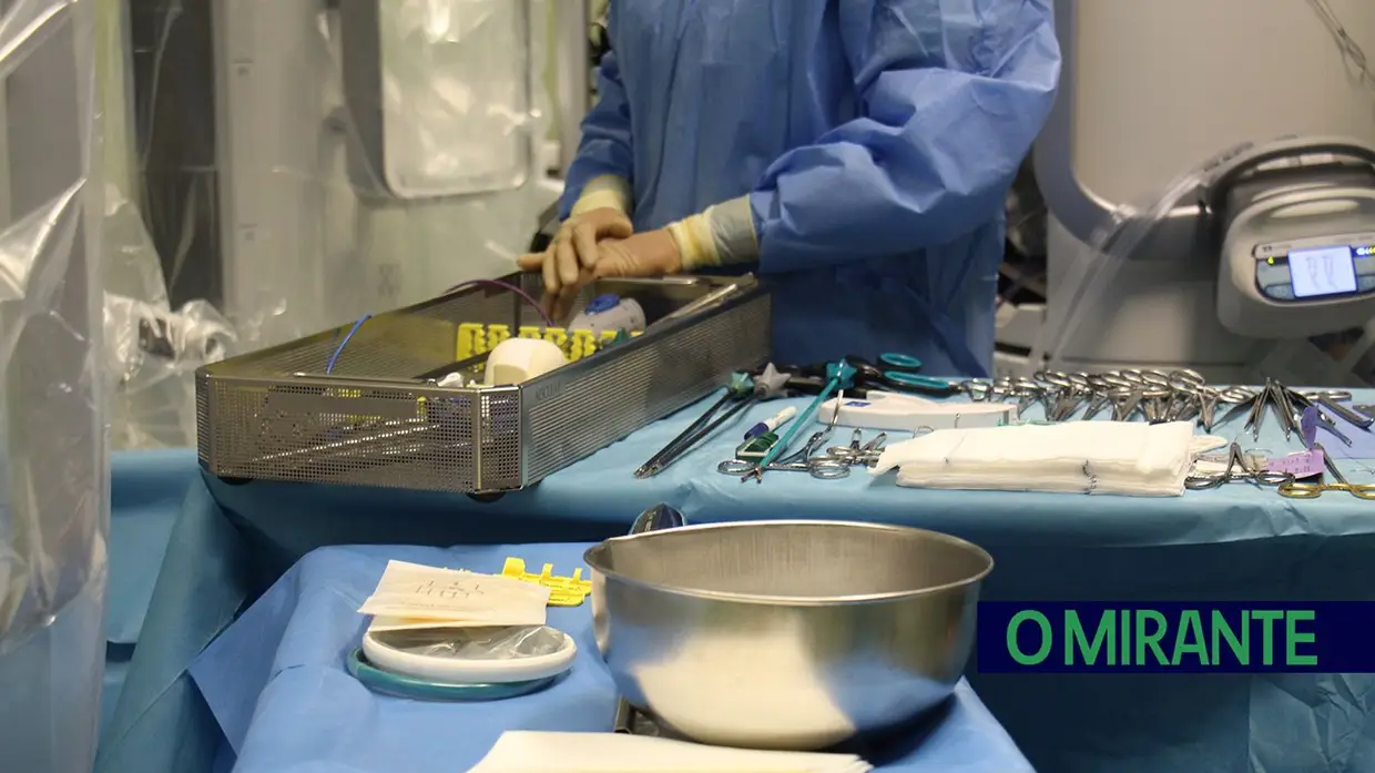 Robot cirúrgico chegou ao Médio Tejo e ganhou a confiança dos doentes