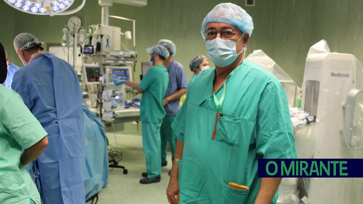 Robot cirúrgico chegou ao Médio Tejo e ganhou a confiança dos doentes