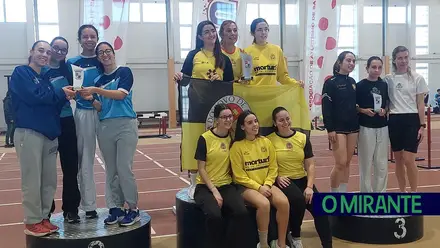 Juventude Desportiva Almansor conquista primeiro título distrital masculino de pista curta