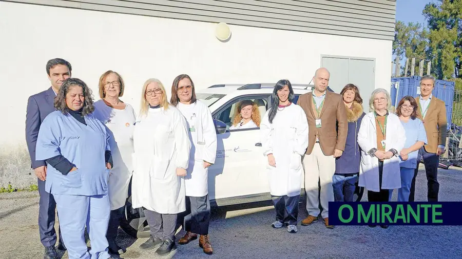 Mais reforço de cuidados de Saúde Mental com nova viatura eléctrica na Lezíria