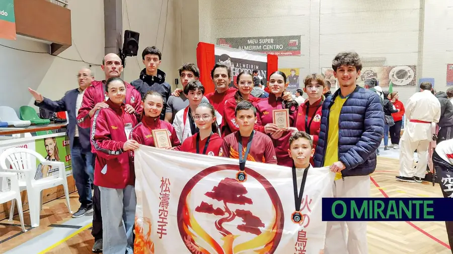 Shoto Karate Hinotori-Do Entroncamento com pódios em Almeirim