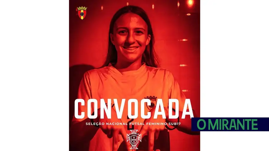 Atleta do Povoense chamada à Seleção Nacional Sub-17 de futsal
