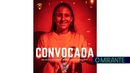 Atleta do Povoense chamada à Seleção Nacional Sub-17 de futsal