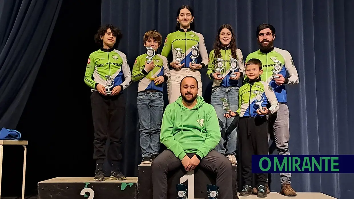 Ciclismo do CAJ Raposa fechou a época com muitos troféus