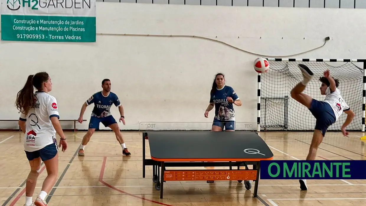 Abrantes recebeu primeira etapa do Portugal Teqball Tour 2026