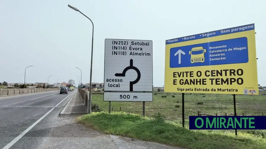 Trânsito de pesados no centro de Samora Correia alvo de campanha de sensibilização