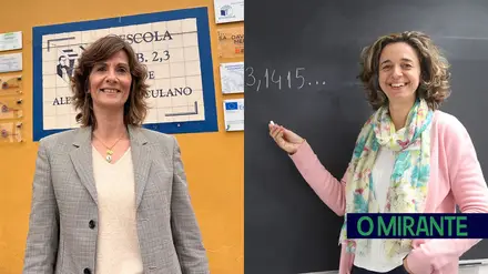 Sónia Machado e Raquel Pimenta ajudam alunos a perder o medo da matemática