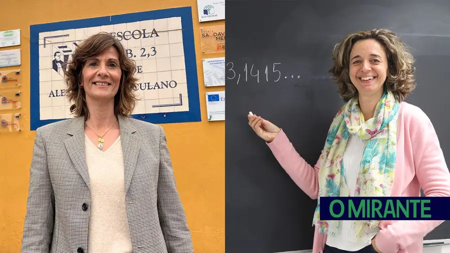 Sónia Machado e Raquel Pimenta ajudam alunos a perder o medo da matemática