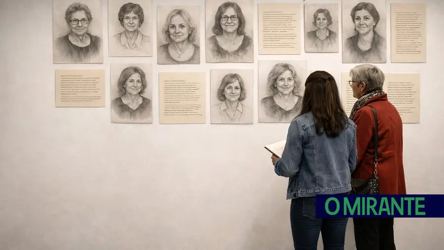 Alunos de Coruche homenageiam mulheres em exposição