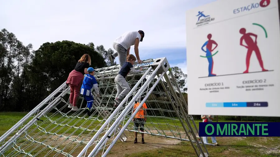 Pais e filhos vão superar obstáculos em mini-trail no Valverde em Coruche