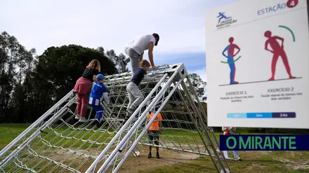 Pais e filhos vão superar obstáculos em mini-trail no Valverde em Coruche