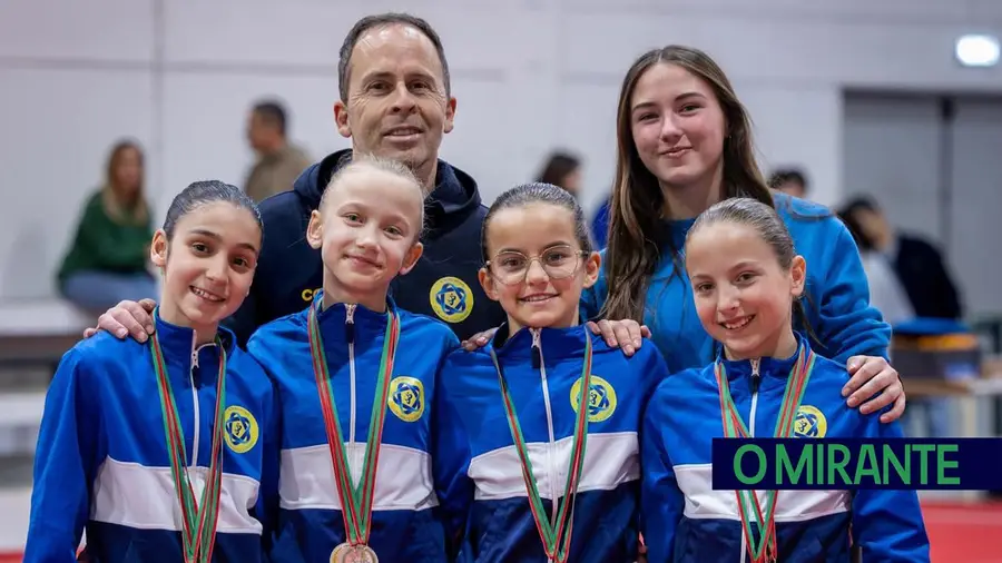 Ginastas de Fátima com vitórias em várias frentes