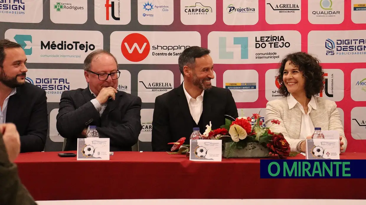 Tejo Cup 2026 apresentou-se em Santarém com Bino Maçães como patrono