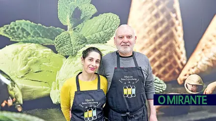 Gelados da Bella Italia em Torres Novas com muita arte e sabores originais