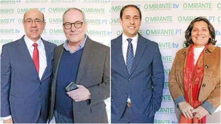 Fernando Ferreira e Vasco Cunha; Cláudia Simões e Mário Ribeiro