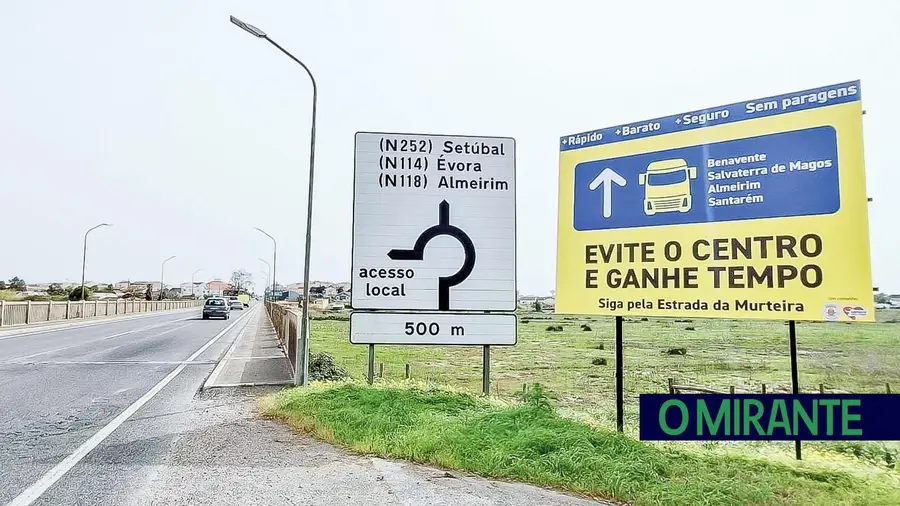 Junta apela ao desvio de trânsito de pesados do centro de Samora Correia