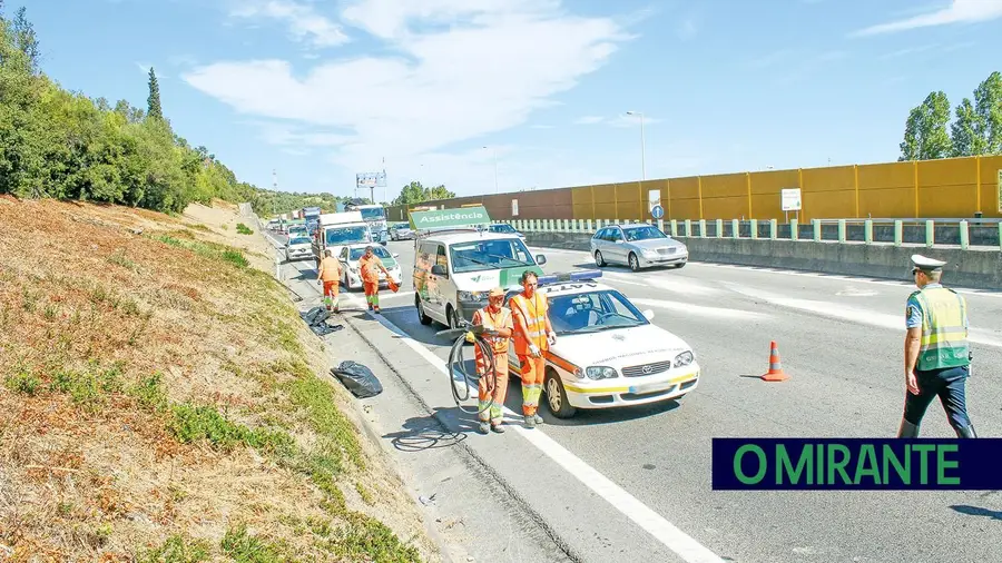 Tragédias no Ribatejo acompanham subida nacional de mortes nas estradas