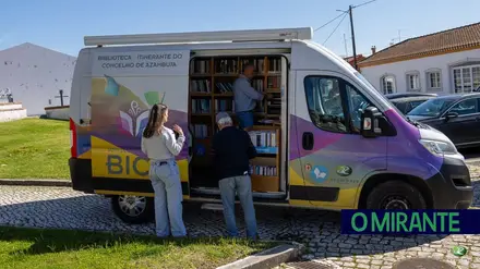 Biblioteca Itinerante de Azambuja distribuiu mais de dois mil livros em 2025