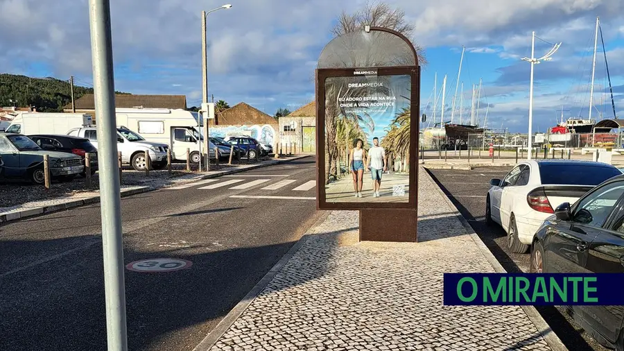 Instalação de publicidade selvagem em passeios de Alhandra revolta comunidade