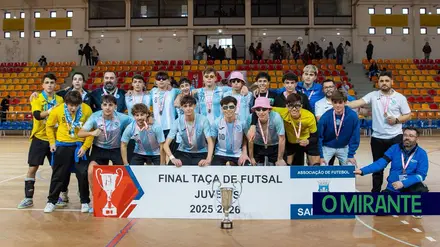 Benavente e Vitória de Santarém conquistam taças distritais de futsal