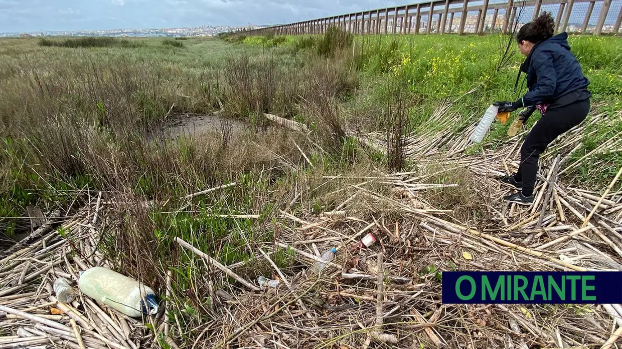 Voluntários limparam margens do Tejo na Póvoa de Santa Iria