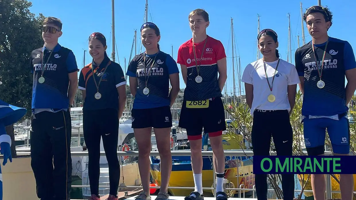 Atletas de Torres Novas campeões nacionais em triatlo super-sprint