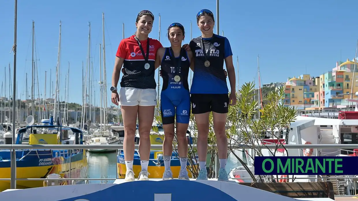 Atletas de Torres Novas campeões nacionais em triatlo super-sprint