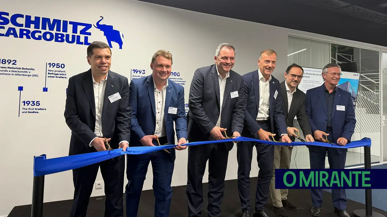 Inauguração oficial do novo Centro de Serviços Partilhados da Schmitz Cargobull, em Santarém