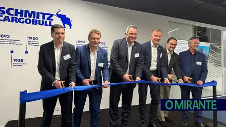 Inauguração oficial do novo Centro de Serviços Partilhados da Schmitz Cargobull, em Santarém