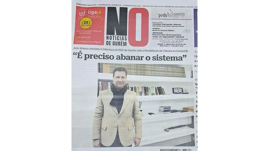 João Moura controla PSD de Ourém em eleições com apenas 60 votantes e anuncia candidatura à câmara