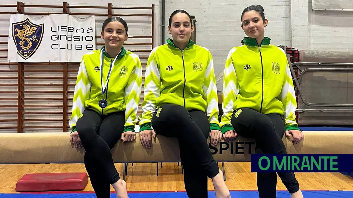 Ginastas de Torres Novas em destaque em fim de semana competitivo