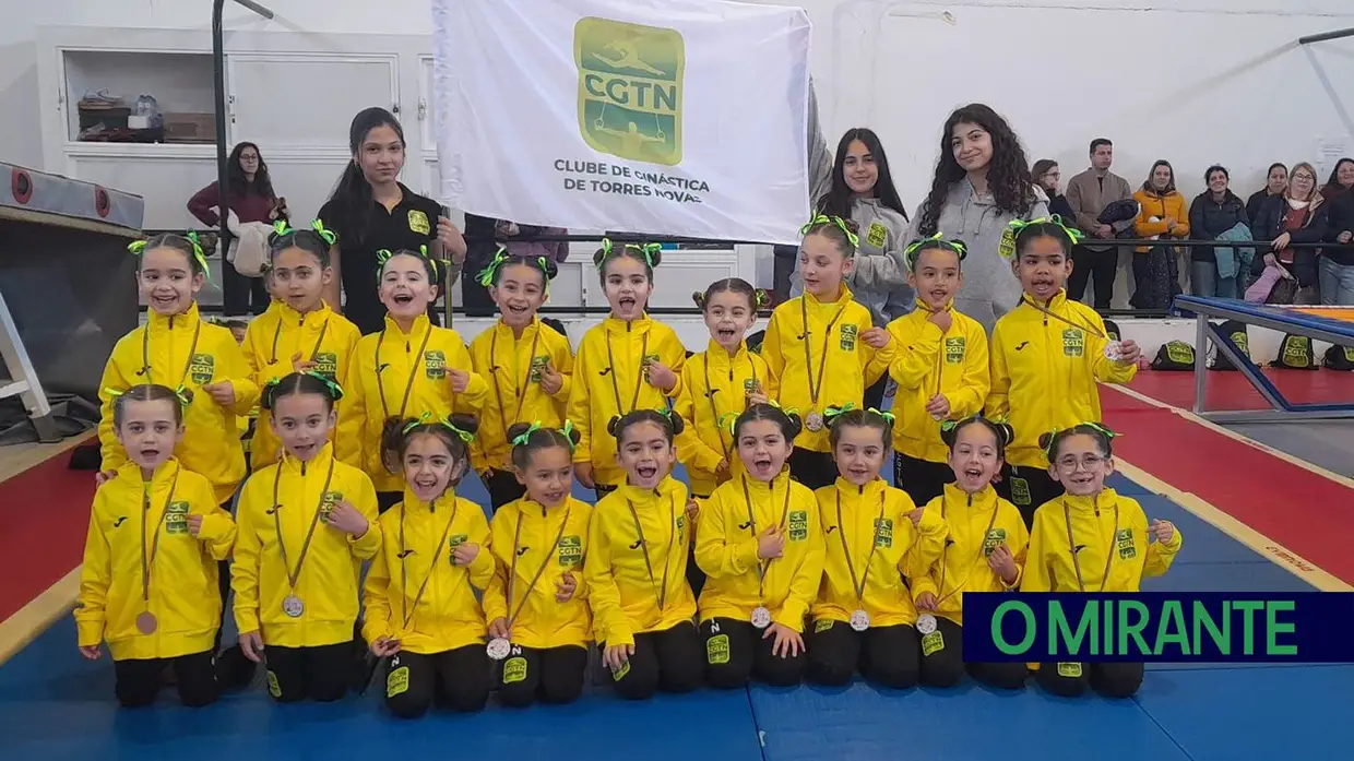 Ginastas de Torres Novas em destaque em fim de semana competitivo