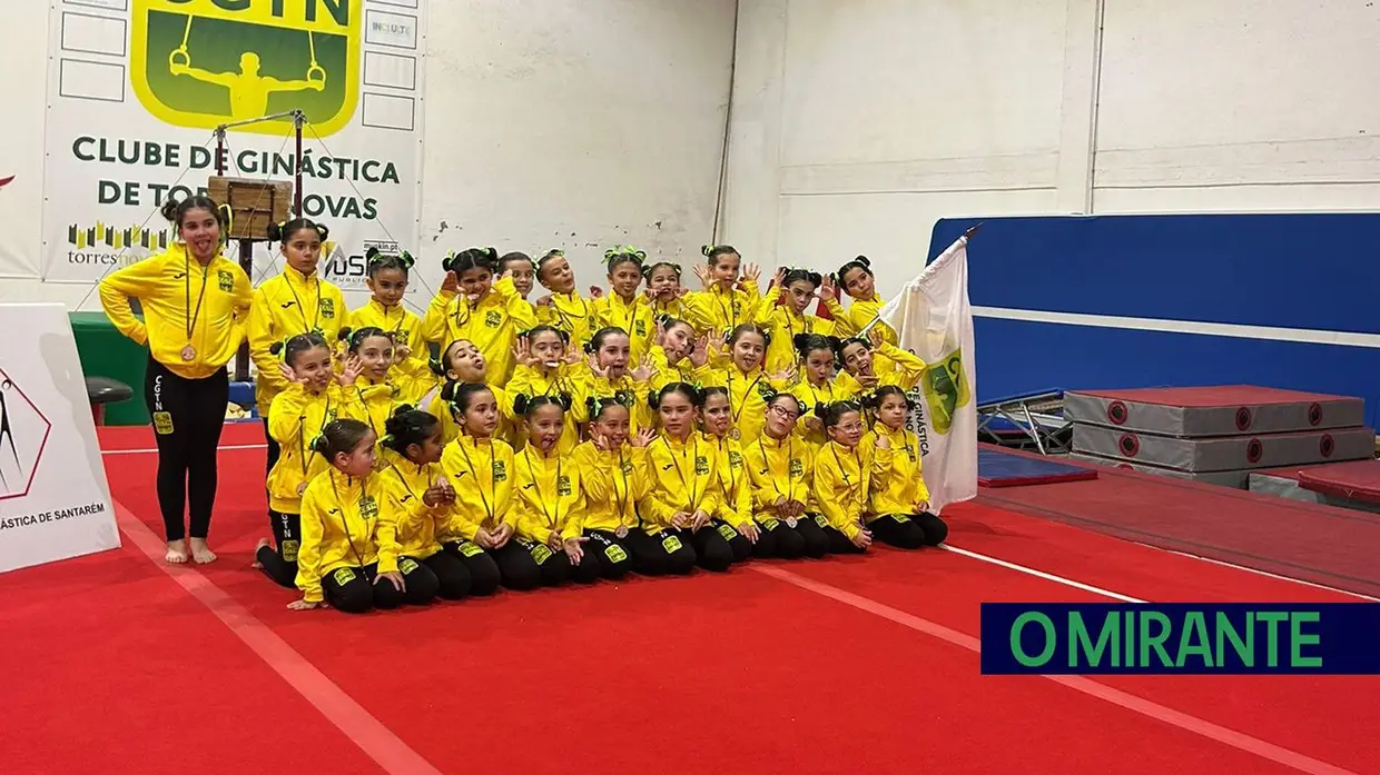 Ginastas de Torres Novas em destaque em fim de semana competitivo
