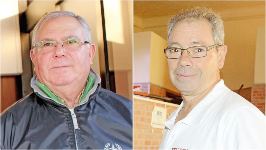 António Cordeiro e Adriano Santos