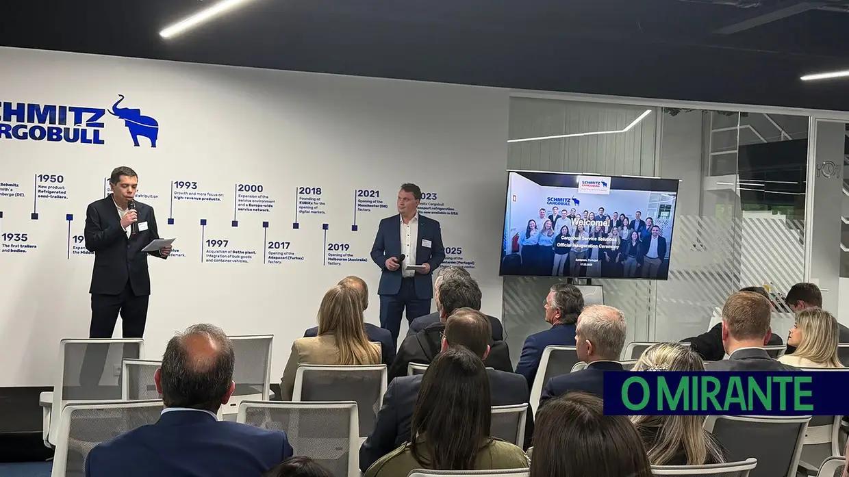 Inauguração oficial do novo Centro de Serviços Partilhados da Schmitz Cargobull, em Santarém
