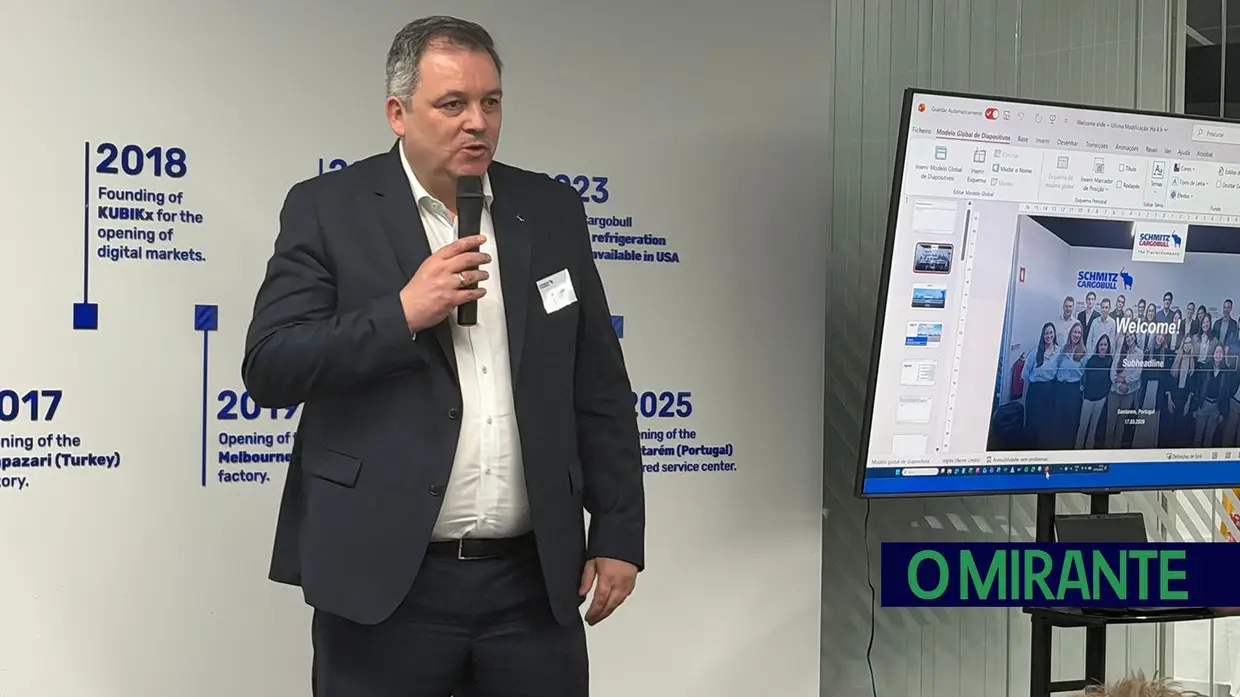 Inauguração oficial do novo Centro de Serviços Partilhados da Schmitz Cargobull, em Santarém
