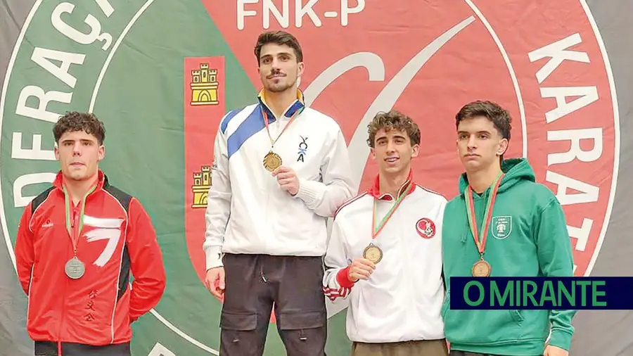 Escola de Karate Shotokan Pedro Duarte com dois pódios no nacional
