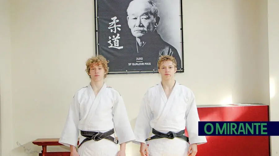 Do berço para o tatami: gémeos de Tomar sagram-se campeão e vice-campeão nacional de judo