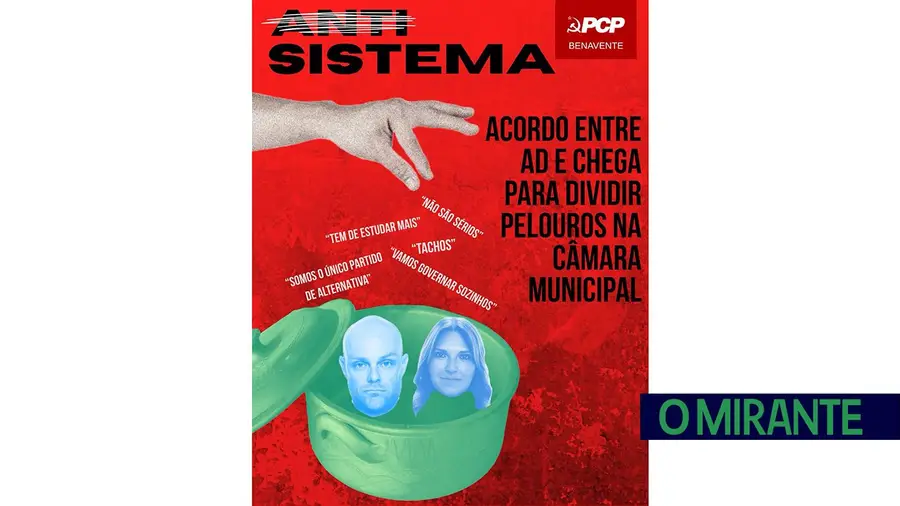 Comunistas acusam “calculismo político” em entendimento autárquico em Benavente