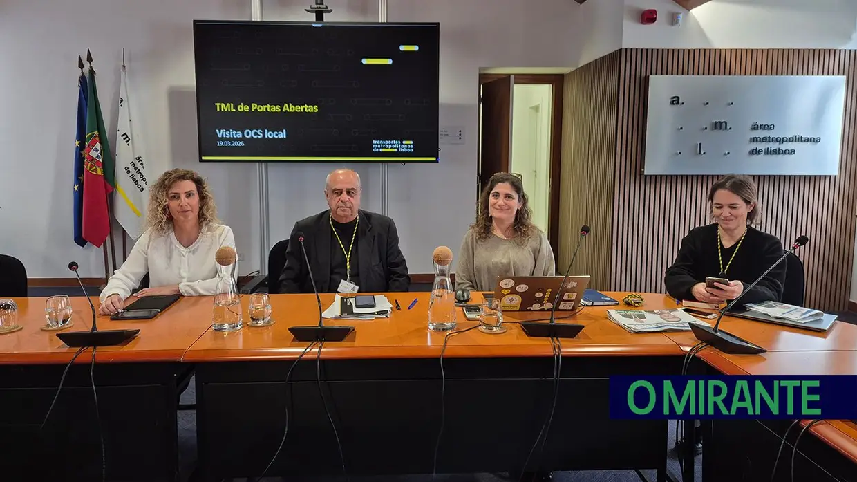 Transportes Metropolitanos de Lisboa abriu portas para dar a conhecer estratégia de mobilidade metropolitana