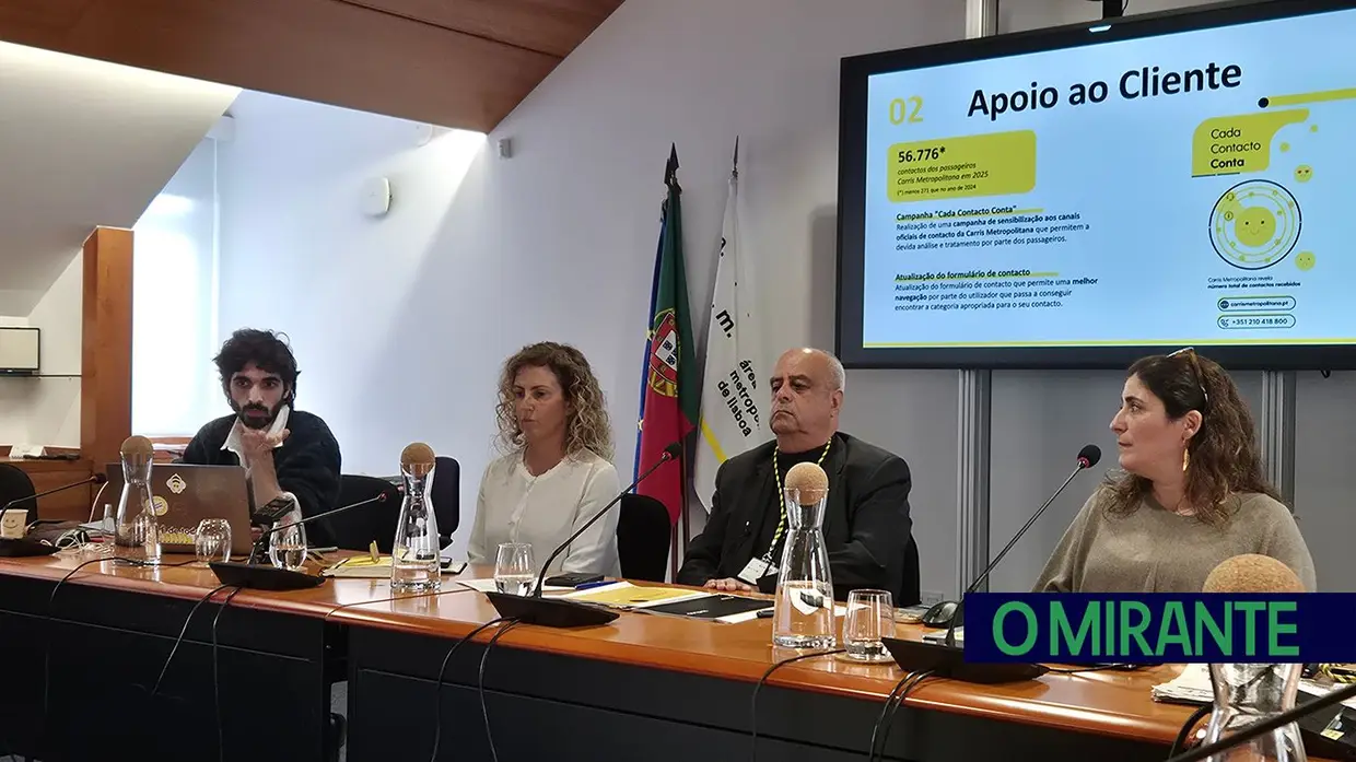 Transportes Metropolitanos de Lisboa abriu portas para dar a conhecer estratégia de mobilidade metropolitana