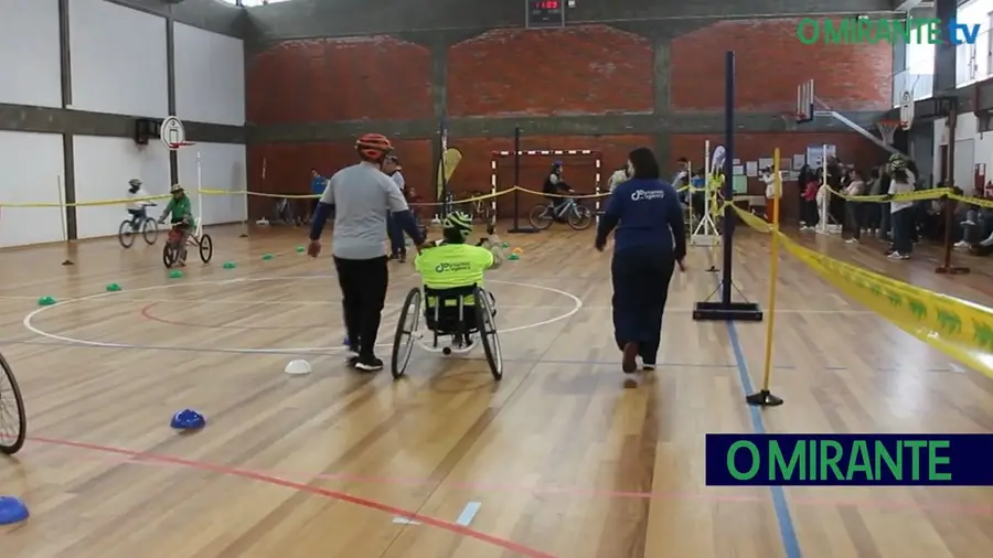 No Agrupamento de Escolas Gil Paes todos pedalam sem excepção