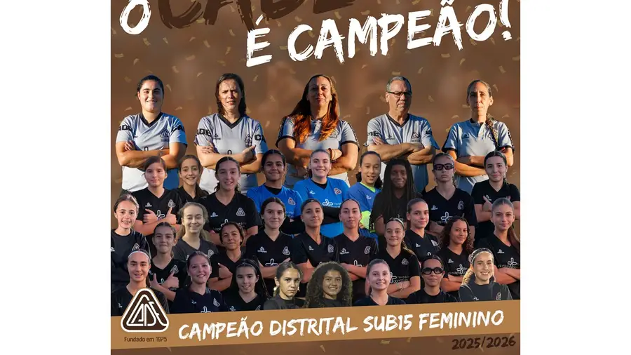 CADE sagra-se campeão distrital de Sub-15 feminino em Futebol 9