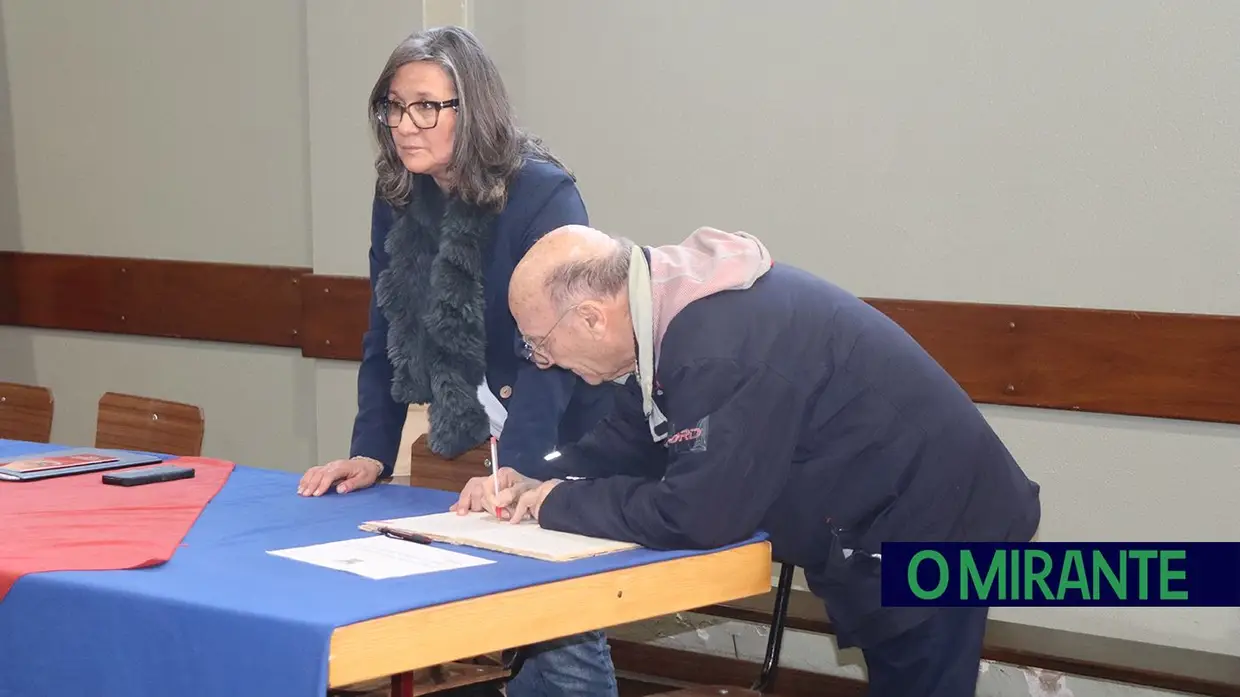 Luís Ribeiro assume presidência dos Bombeiros Voluntários de Rio Maior