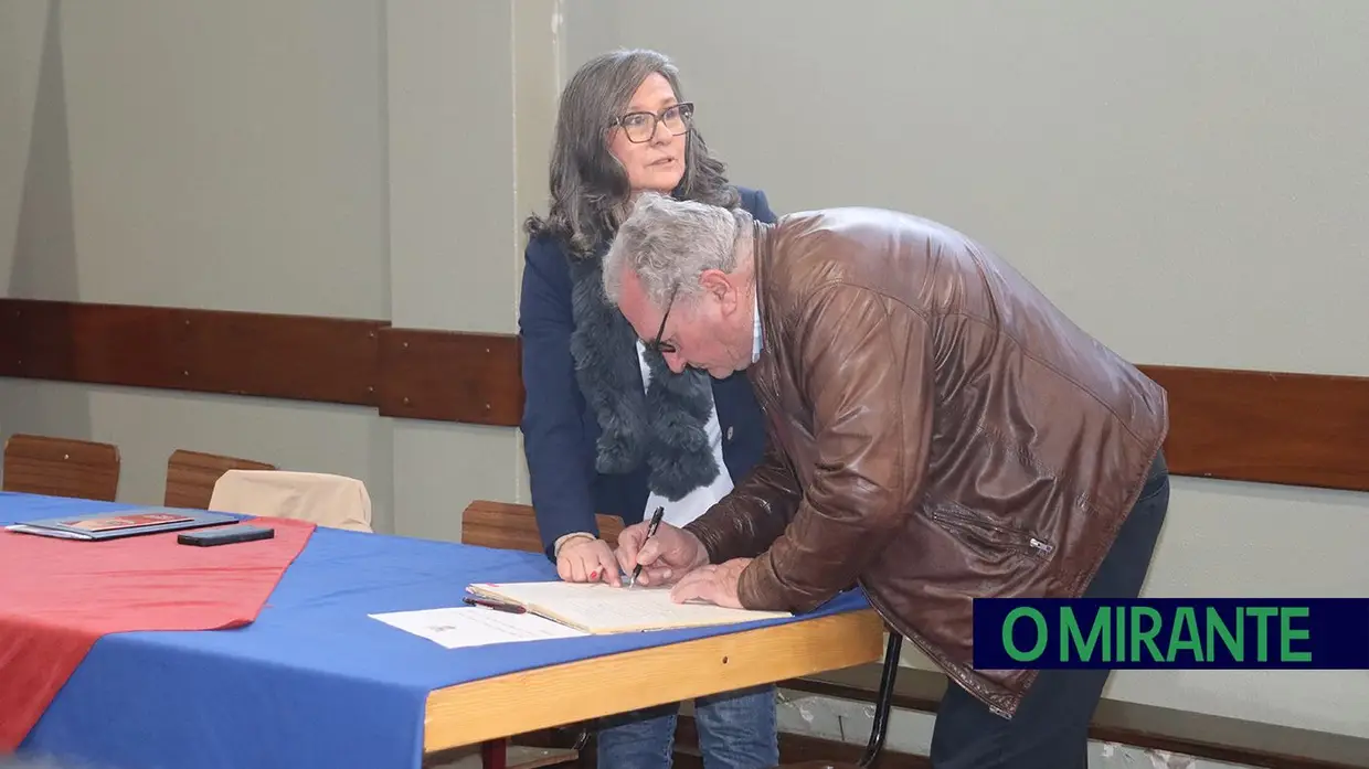 Luís Ribeiro assume presidência dos Bombeiros Voluntários de Rio Maior