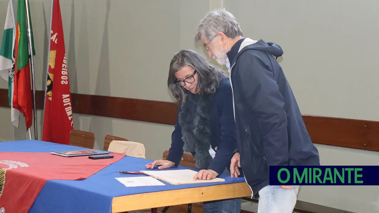 Luís Ribeiro assume presidência dos Bombeiros Voluntários de Rio Maior