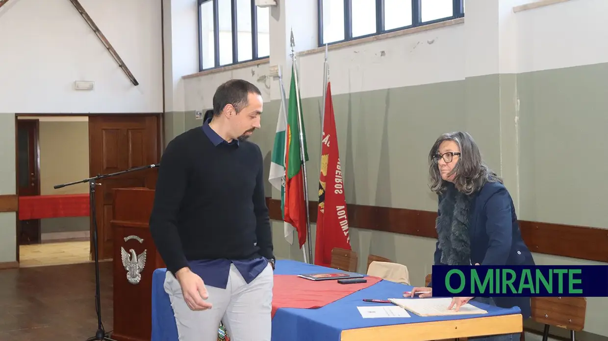 Luís Ribeiro assume presidência dos Bombeiros Voluntários de Rio Maior