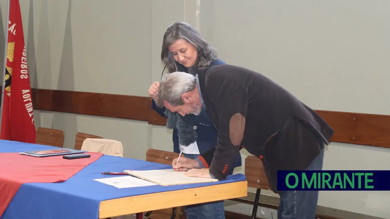 Luís Ribeiro assume presidência dos Bombeiros Voluntários de Rio Maior