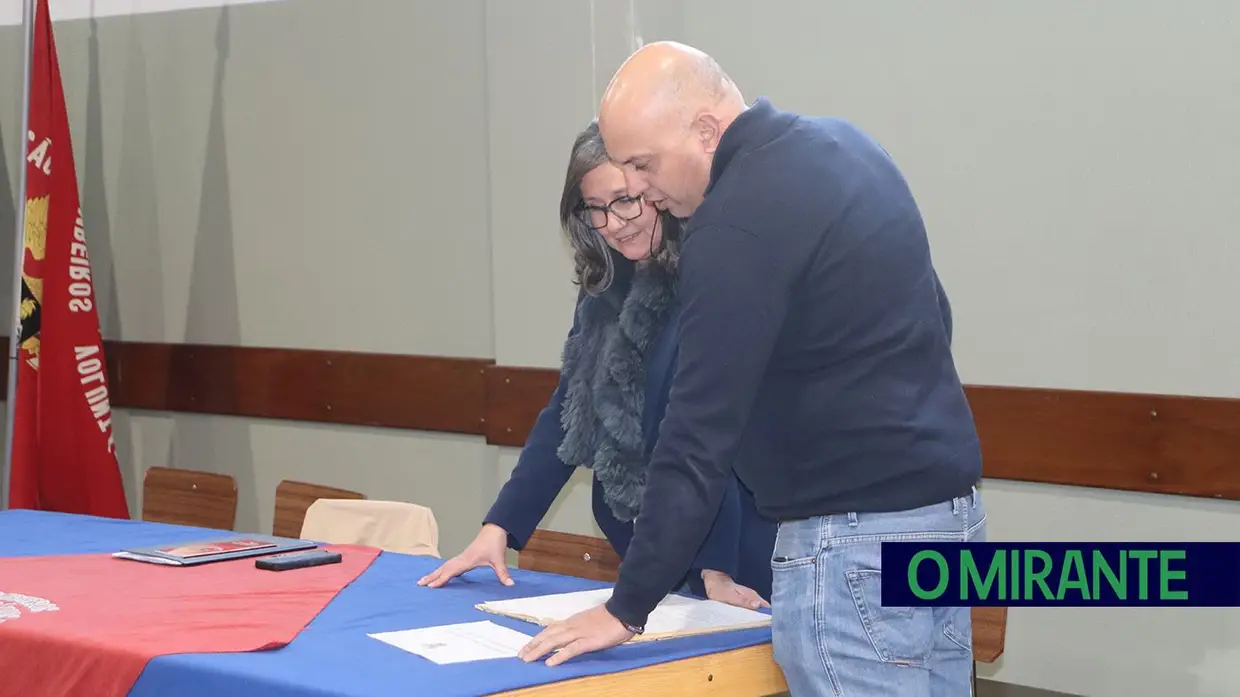 Luís Ribeiro assume presidência dos Bombeiros Voluntários de Rio Maior